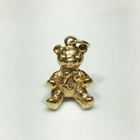 Teddy Bear Pendant (14K)