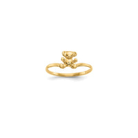 Teddy Bear Baby Ring (14K)
