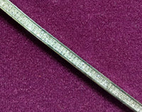 Princess Cut Diamond Tennis Bracelet 14K - Lucky Diamond 恆福珠寶金行 New York City 169 Canal Street 10013 Jewelry store Playboi Charlie Chinatown @luckydiamondny 2124311180