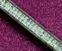 Princess Cut Diamond Tennis Bracelet 14K - Lucky Diamond 恆福珠寶金行 New York City 169 Canal Street 10013 Jewelry store Playboi Charlie Chinatown @luckydiamondny 2124311180