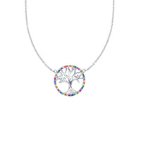 Trees of Life Necklace (Silver)