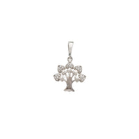 Zirconia Tree Pendant (Silver)