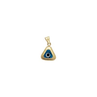 Triangle Evil Eye Pendant (14K)