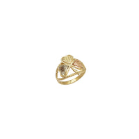 Tricolor Clever Lady Ring (14K)
