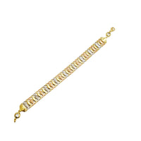 Leaf Design Fancy Bracelet (14K).