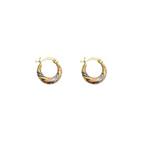 Twist Hoop Earrings (14K)