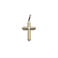 Two-Tone In Terra Cross Pendant (14K)