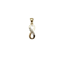 Two Tone Infinity Pendant (14K)