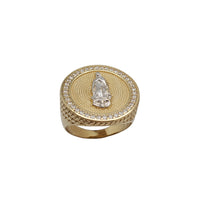 Halo Virgin Mary Ring (14K)