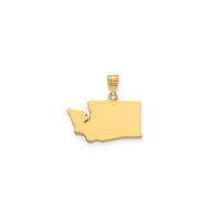 Plain Washington State Pendant (14K)