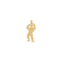 Weightlifter Pendant (14K)