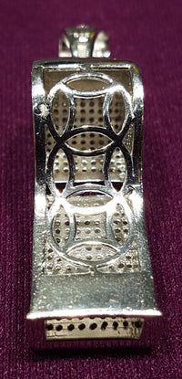 Whistle Pendant CZ Silver - Popular Jewelry