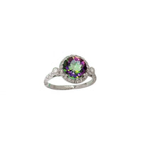 Mystic Topaz & Diamond Lady Ring (14K)
