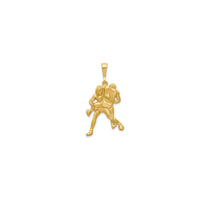 Wrestlers Pendant (14K)