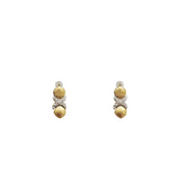 Diamond XO Earrings (14K)
