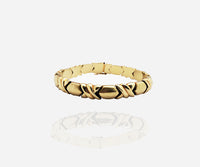 Yellow Gold XO Fancy Bracelet (14K)