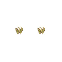 Butterfly Stud Earrings (14K)
