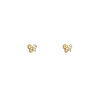 Mini Butterfly Stud Earrings (14K)