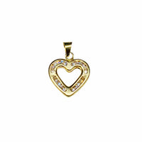 Little Heart CZ Pendant (14K)
