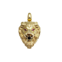 Lion Head Pendant (14K)