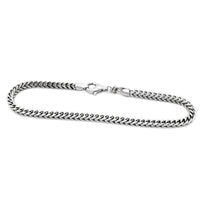 Franco White Gold Bracelet (14K).