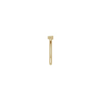 Anell gravable de 2 cors (14K) lateral - Popular Jewelry - Nova York