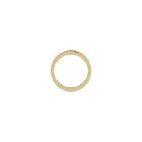 6 mm Scale Patterned Band (14K) setting - Popular Jewelry - New York