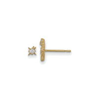 Big Dipper Constellation Stud Earrings (14K) side - Popular Jewelry - New York