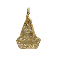 Caridad del Cobre CZ Pendant (14K) Popular Jewelry - New York