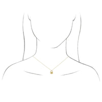 Engravable 3D Lock Pendant (14K) preview - Popular Jewelry - New York