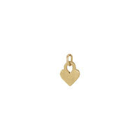 Engravable Heart Lock Pendant (14K) main - Popular Jewelry - New York