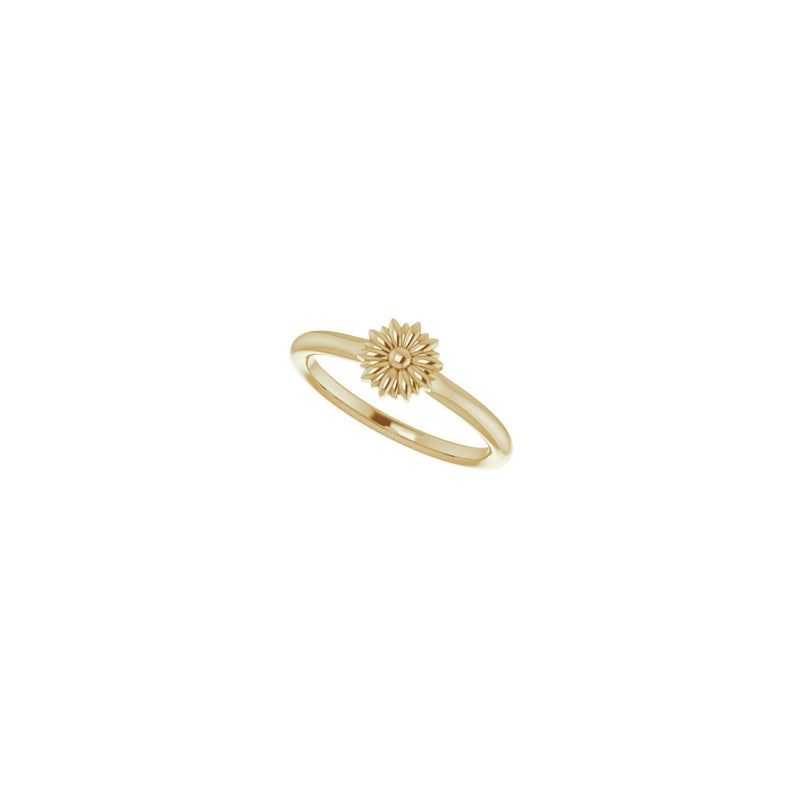 Flower Stackable Ring (14K) diagonal - Popular Jewelry - New York