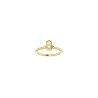 Hamsa Stackable Ring (14K) front - Popular Jewelry - New York