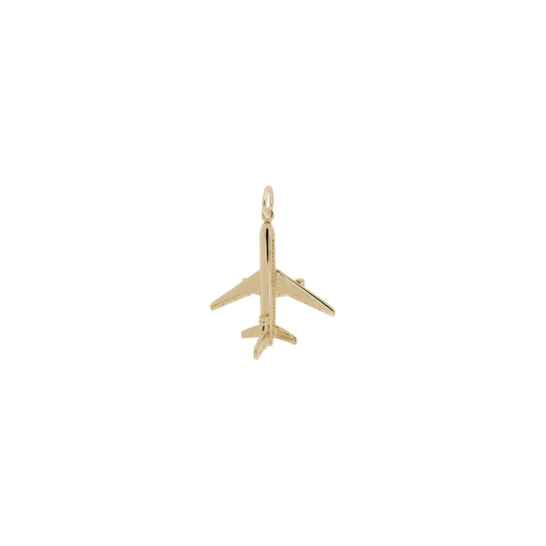 L 1011 Plane 3D Pendant (14K) Popular Jewelry - New York