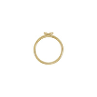Isilungiselelo se-Natural Diamond Butterfly Ring (14K) - Popular Jewelry - I-New York