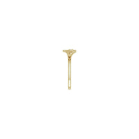 നാച്ചുറൽ ഡയമണ്ട് ഡോട്ടഡ് ഹാർട്ട് സിഗ്നറ്റ് റിംഗ് (14K) സൈഡ് - Popular Jewelry - ന്യൂയോര്ക്ക്