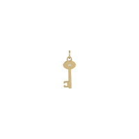 നാച്ചുറൽ ഡയമണ്ട് കീ പെൻഡന്റ് (14K) ഫ്രണ്ട് - Popular Jewelry - ന്യൂയോര്ക്ക്