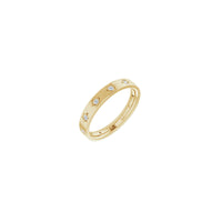 Natural Diamond Stars Eternity Ring (14K) utama - Popular Jewelry - New York