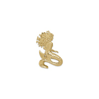 Satin Mermaid Pendant (14K) front - Popular Jewelry - New York