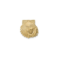 Qoxra tal-Arzella bil-Pendant tal-Granċ (14K) fuq quddiem - Popular Jewelry - New York