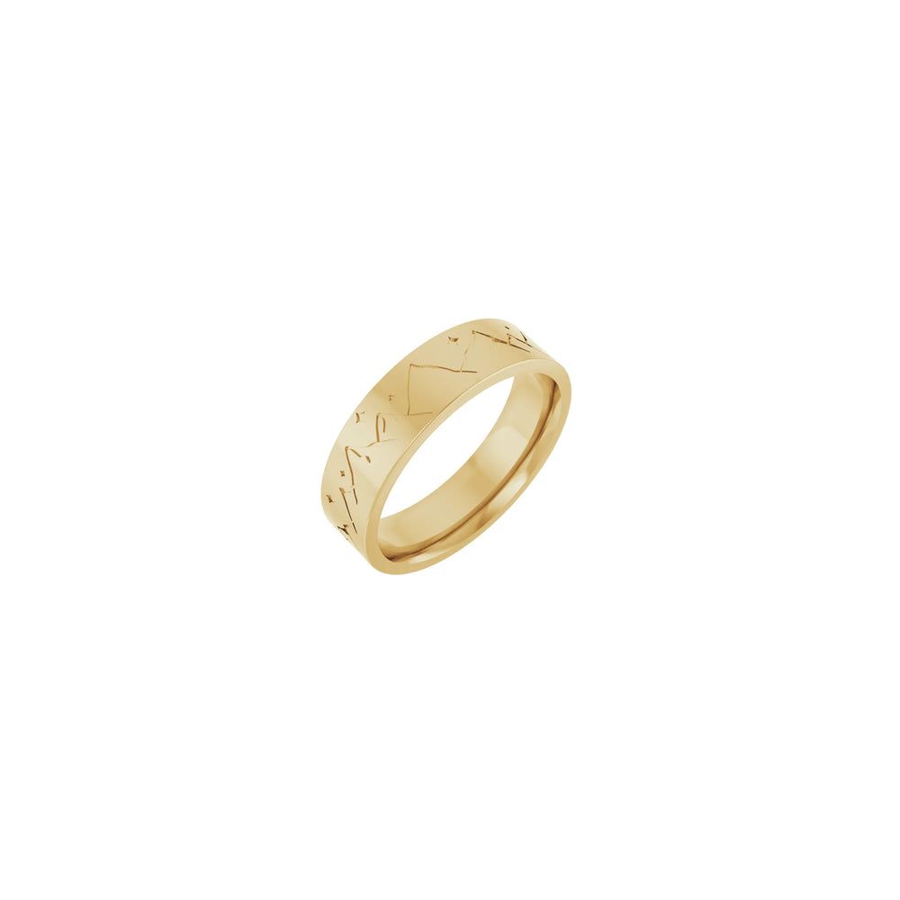 Starry Sky Mountains Ring (14K) main - Popular Jewelry - New York