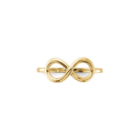 Predný symetrický prsteň Infinity Ring (14K) - Popular Jewelry - New York