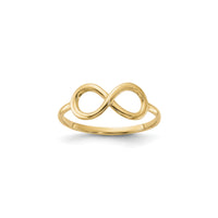 Simetrisks bezgalības gredzens (14 K) galvenais — Popular Jewelry - Ņujorka