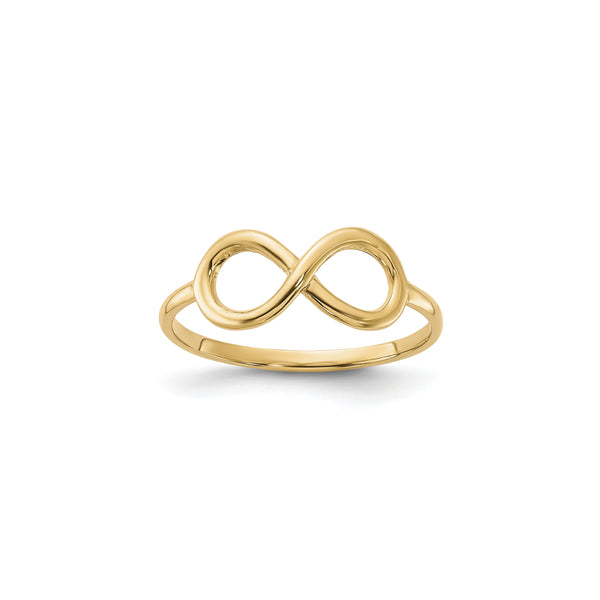 Symmetric Infinity Ring (14K) main - Popular Jewelry - New York