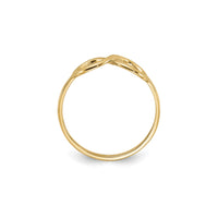 Simetrik Sonsuzluk Halkası (14K) ayarı - Popular Jewelry - New York