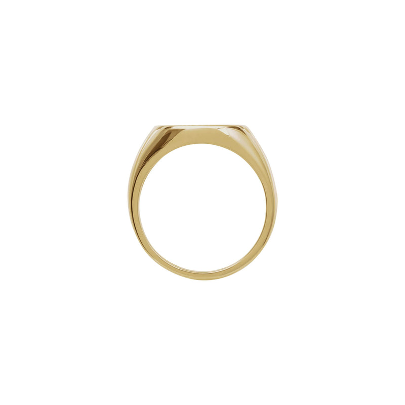 Voyager Compass Signet Ring (14K) setting - Popular Jewelry - New York