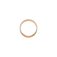 Debesu josla ar smilšu strūklas apdares gredzenu (Rose 14K) — Popular Jewelry - Ņujorka