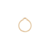 Hamsa Stackable Ring (Rose 14K) setting - Popular Jewelry - New York