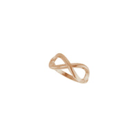 Anell infinit (Rosa 14K) diagonal - Popular Jewelry - Nova York