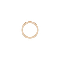 Sculpted Pattern Ring (Rose 14K) setting - Popular Jewelry - New York